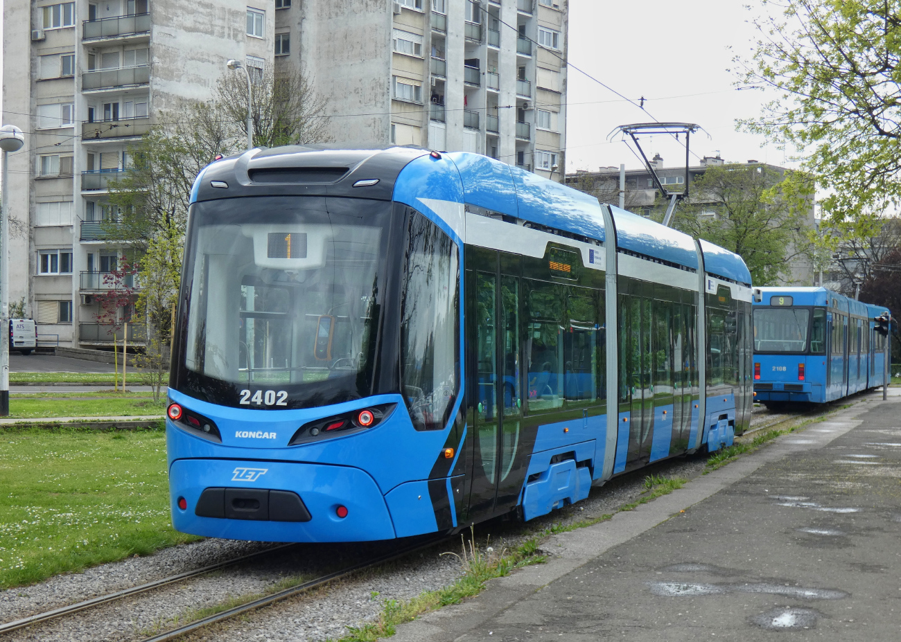 Záhřeb, Končar TMK 2400 č. 2402