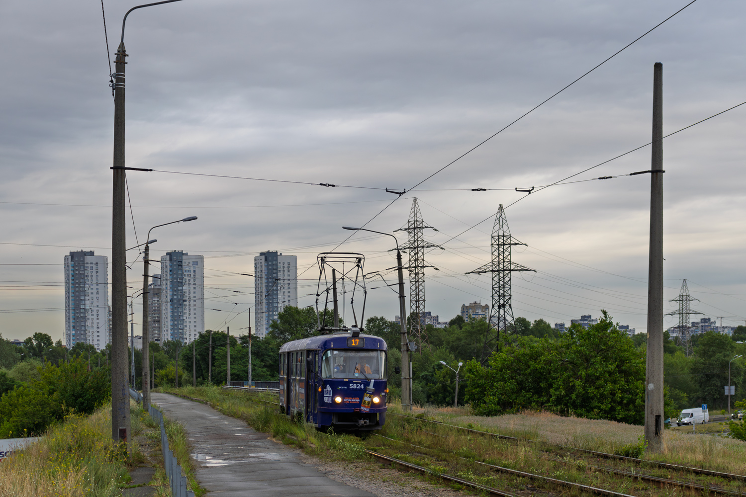 Киев, Tatra T3SU № 5824