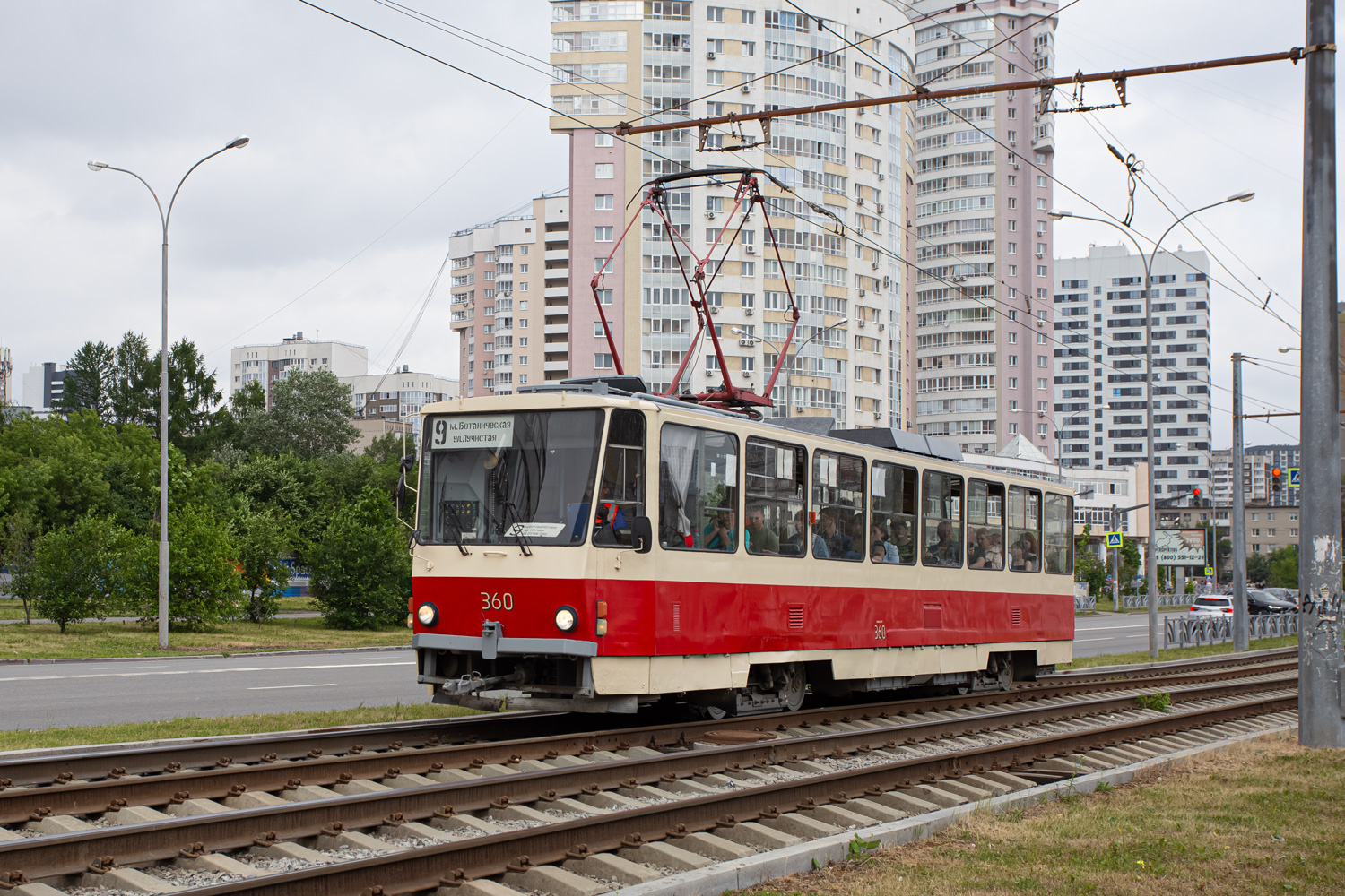 Iekaterinbourg, Tatra T6B5SU N°. 360