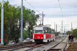 Szaratov, 71-605A # 1316; Szaratov, 71-605 (KTM-5M3) # 1314; Szaratov — Reconstruction of the tram network as part of the implementation of the high—speed tram project — route No. 6