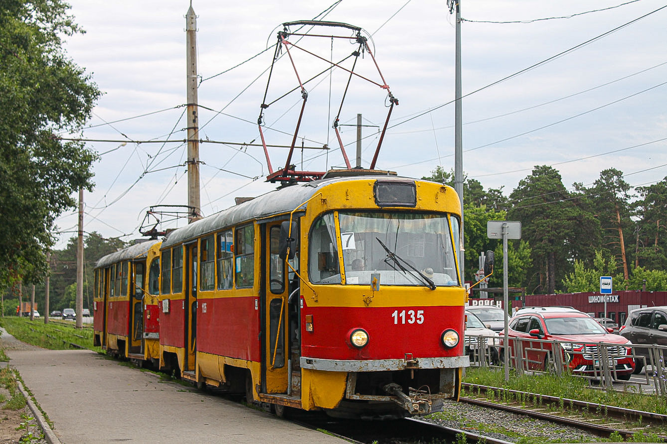 Барнаул, Tatra T3SU № 1135 Барнаул, Tatra T3SU № 1135