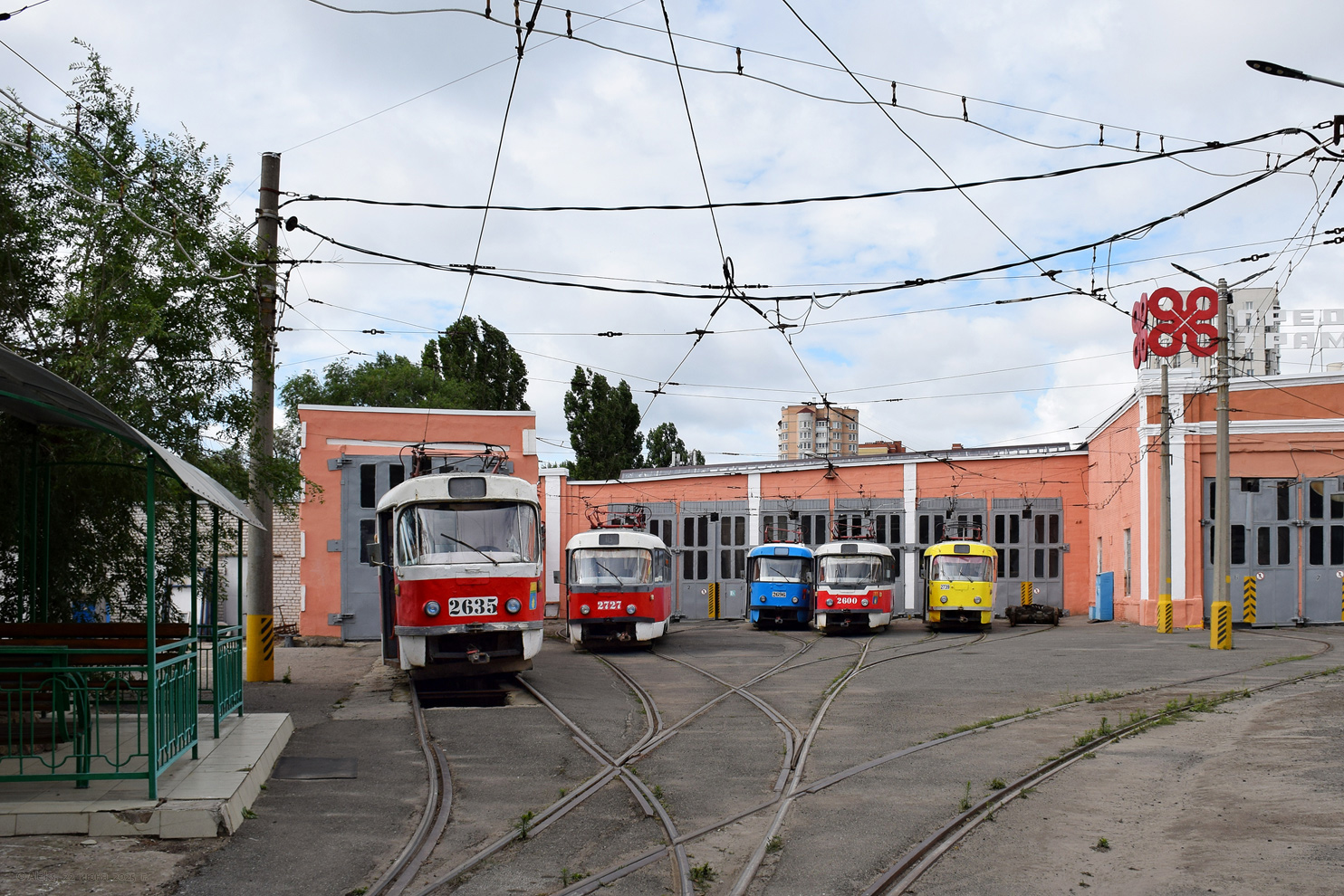Volgograd, Tatra T3SU (2-door) č. 2635