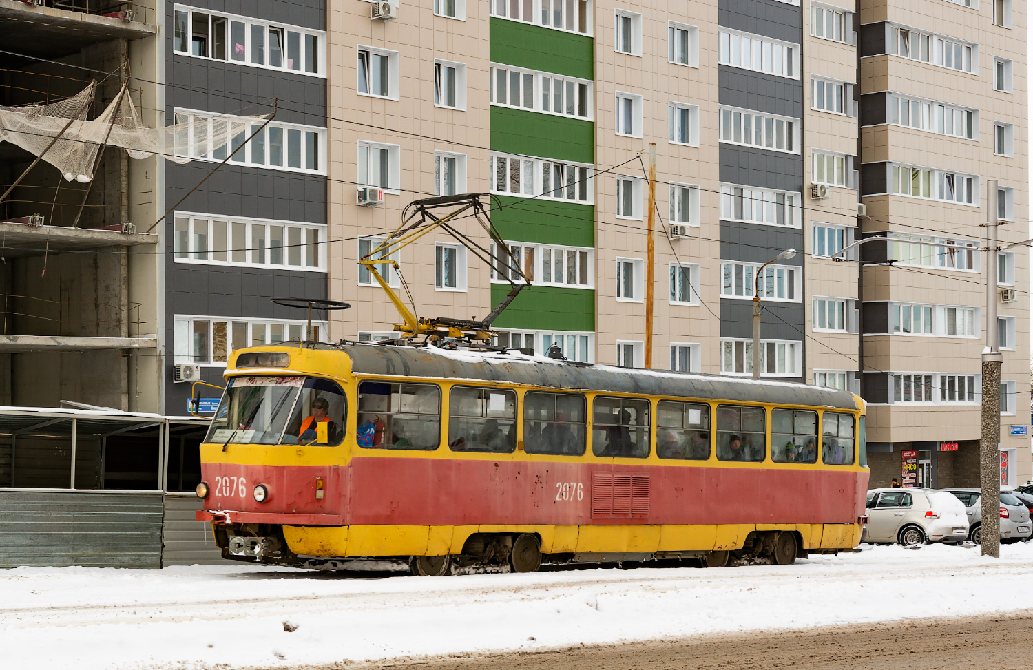 Уфа, Tatra T3D № 2076