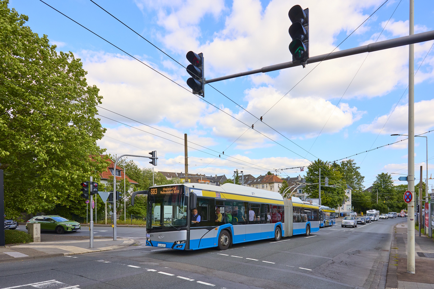 Золинген, Solaris Trollino IV 18 Kiepe № 871