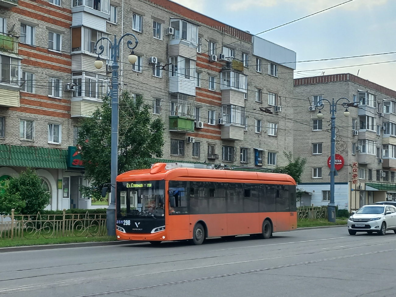 Khabarovsk, Volgabus-5270T «Peresvet» № 298 Khabarovsk, Volgabus-5270T «Peresvet» № 298