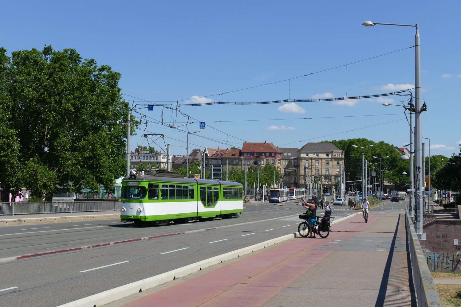 Рейн-Неккар, Duewag GT8NF № 516; Рейн-Неккар — 125 лет электрическому трамваю в Мангейме