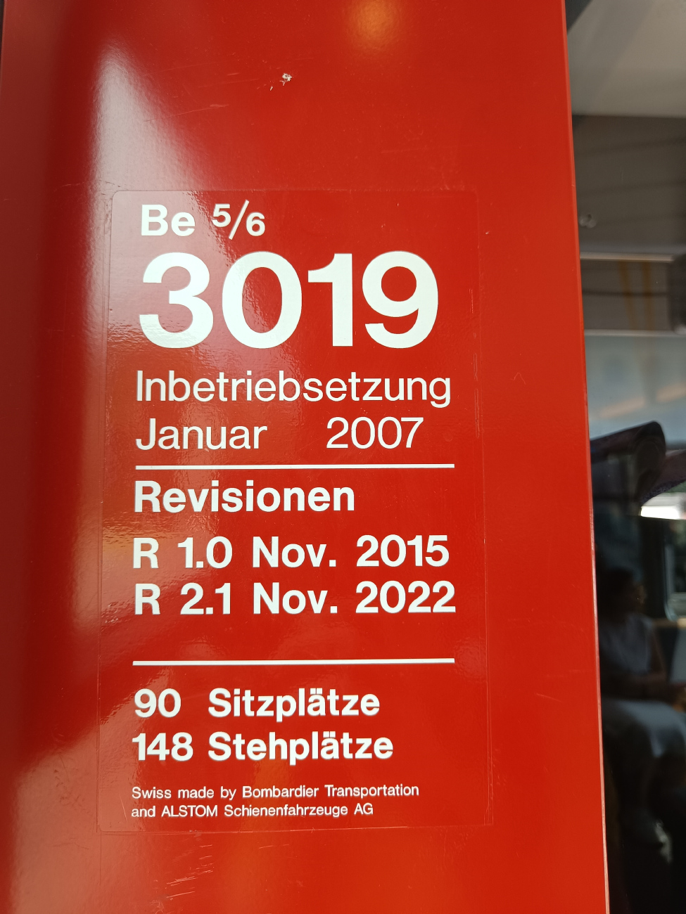 Цюрих, Bombardier Cobra № 3019