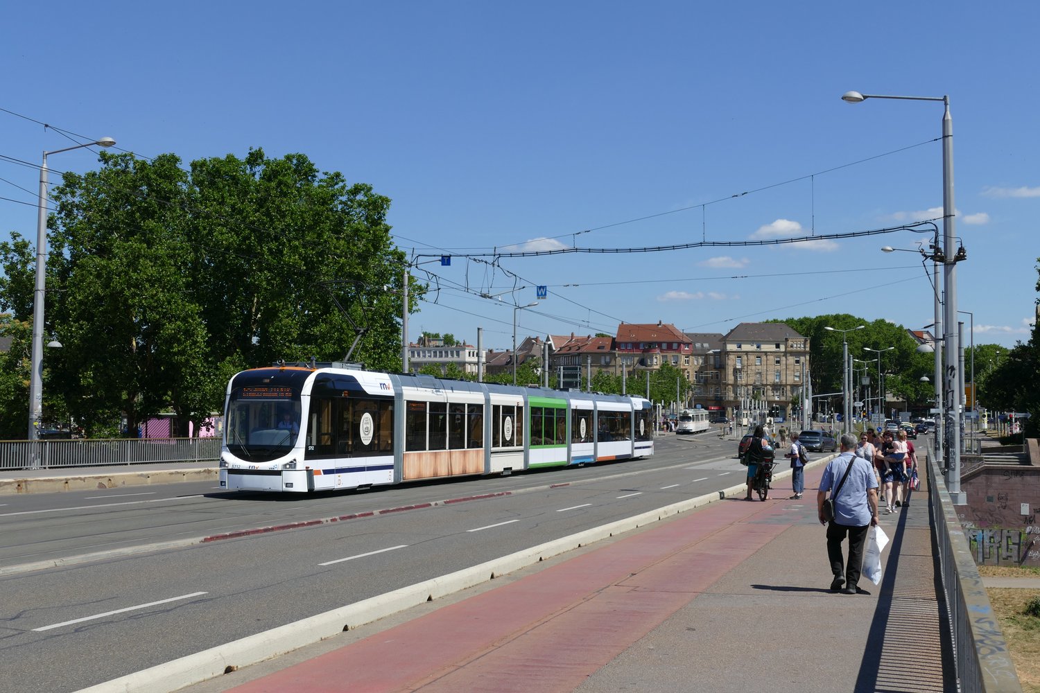 Рейн-Неккар, Bombardier RNV8 № 5712; Рейн-Неккар — 125 лет электрическому трамваю в Мангейме