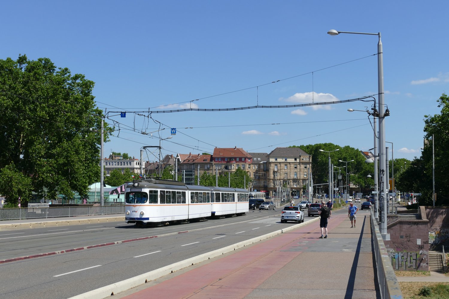 Rhein-Neckar, Duewag ET6 # 1018; Rhein-Neckar — 125 years of electric tramways in Mannheim Rhein-Neckar, Duewag ET6 # 1018; Rhein-Neckar — 125 years of electric tramways in Mannheim