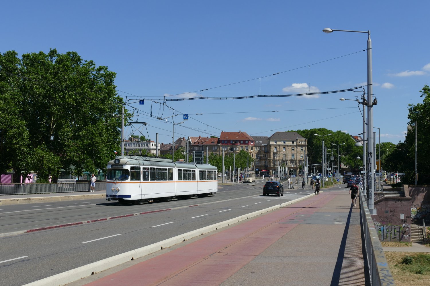 Рейн-Неккар, Duewag GT8 № 2156; Рейн-Неккар — 125 лет электрическому трамваю в Мангейме