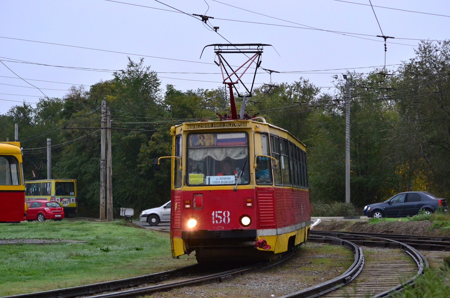 Волжский, 71-605 (КТМ-5М3) № 158