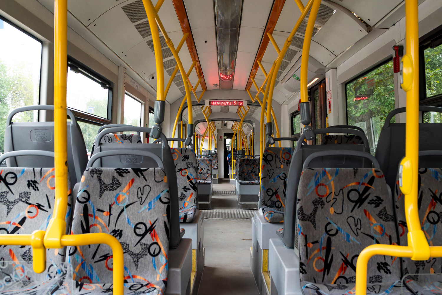 Уфа, 71-414 (Pesa Fokstrot) № 1228; Уфа — Салоны