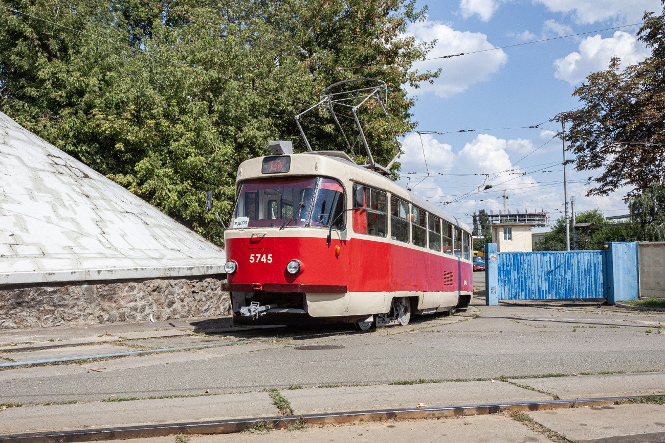 Киев, Tatra T3SU № 5745 Киев, Tatra T3SU № 5745