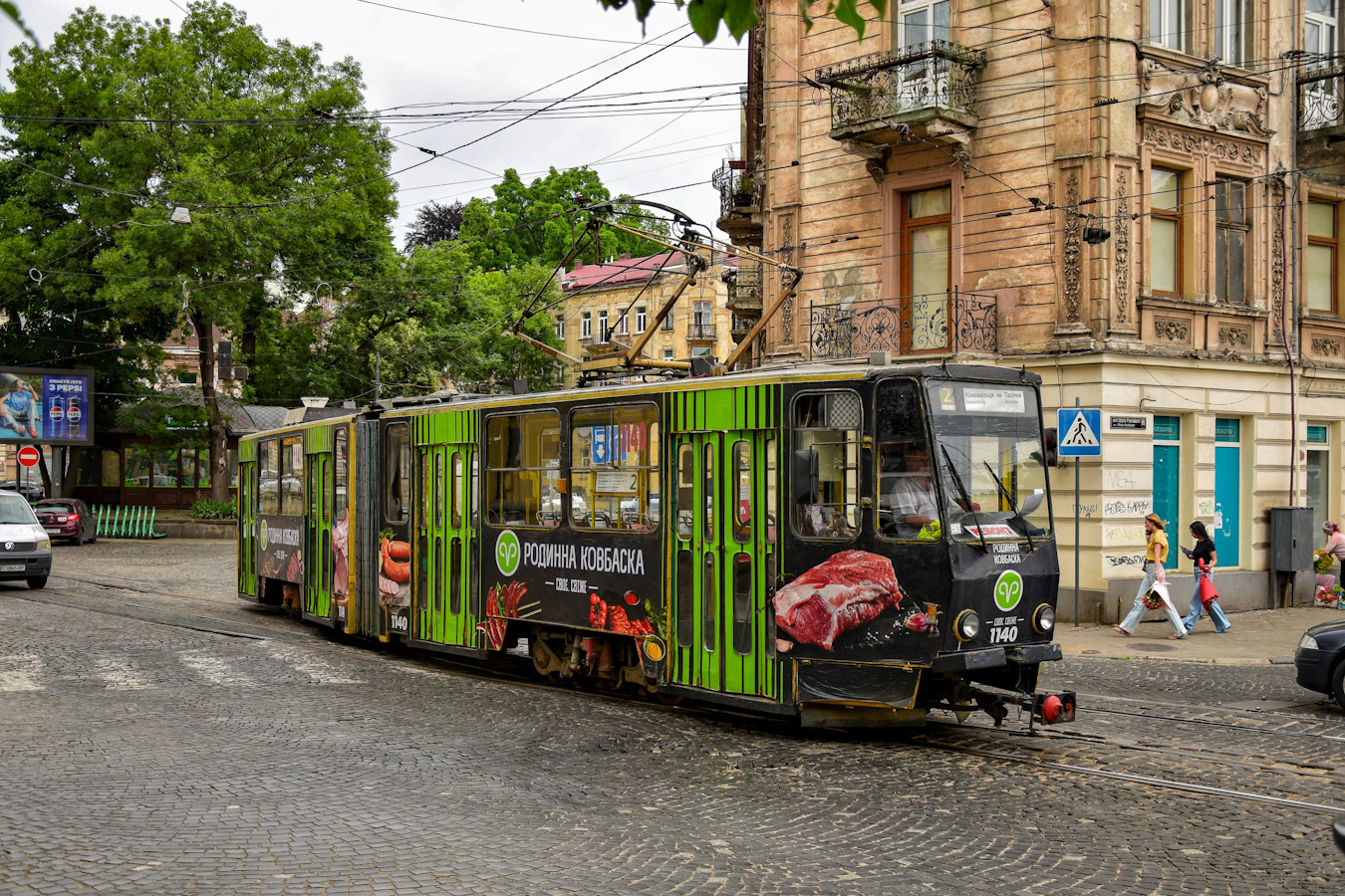 Львов, Tatra KT4SU № 1140