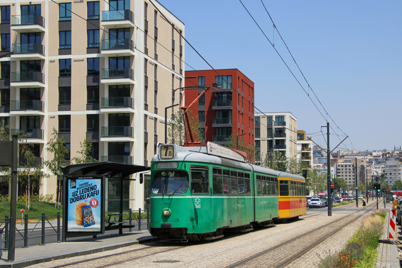 Белград, Duewag GT6 № 80640 (2640)