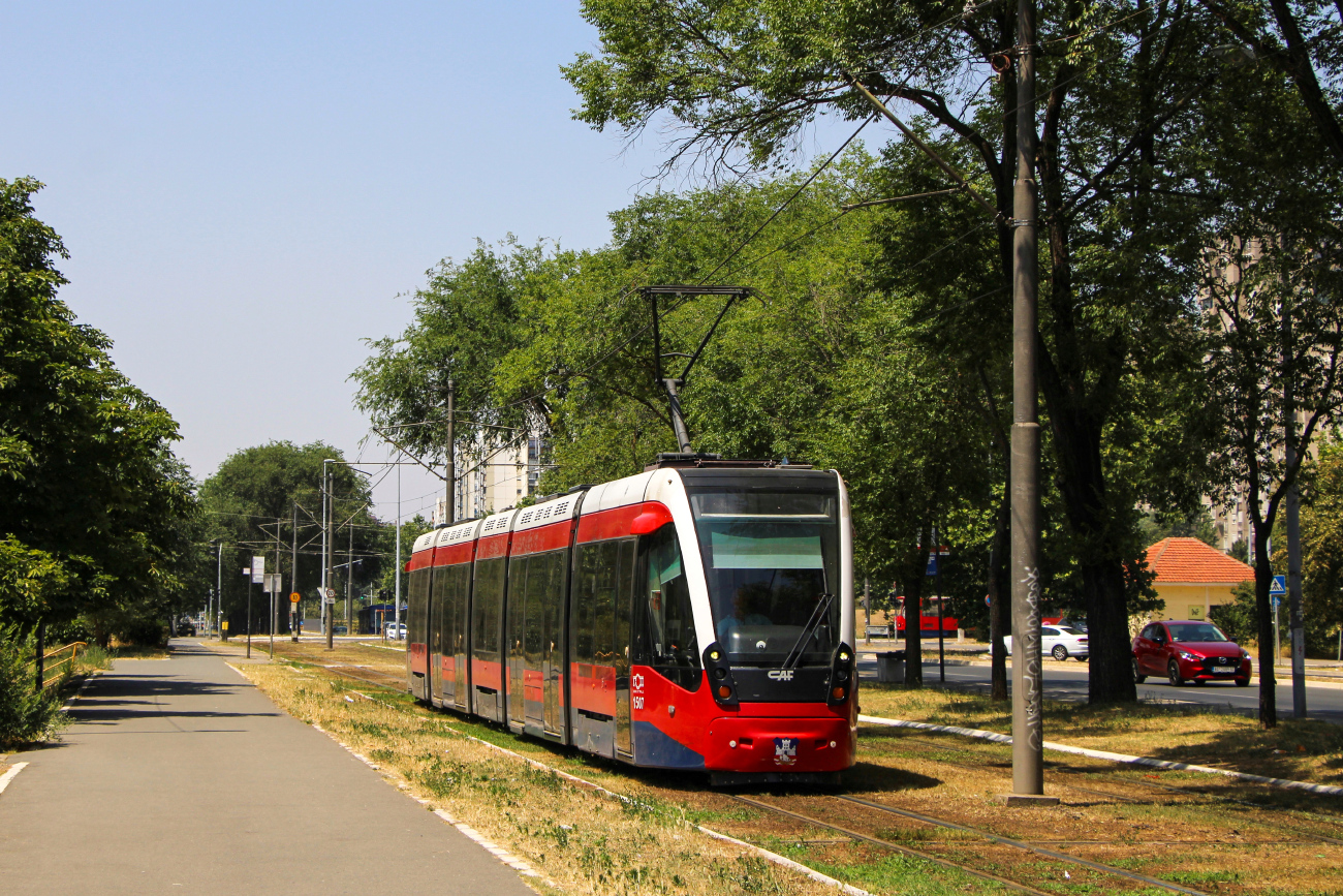 Белград, CAF Urbos 3 № 81507 (1507)