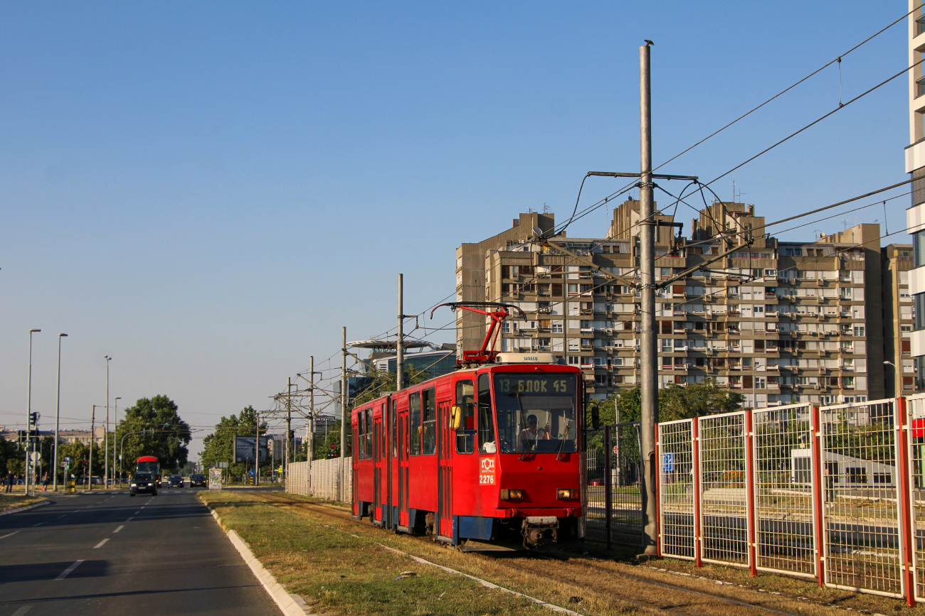 Белград, Tatra KT4YU-M № 2276