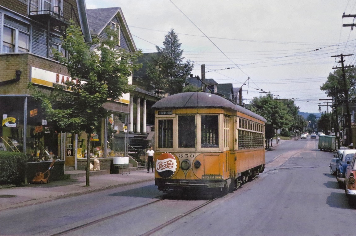 Джонстаун, Четырёхосный моторный St. Louis № 350