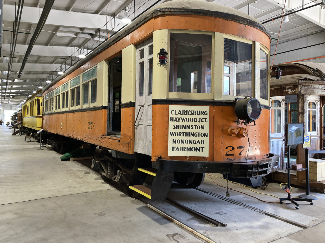 Вашингтон (Пенсильвания), Интерурбан Jewett моторный № 274