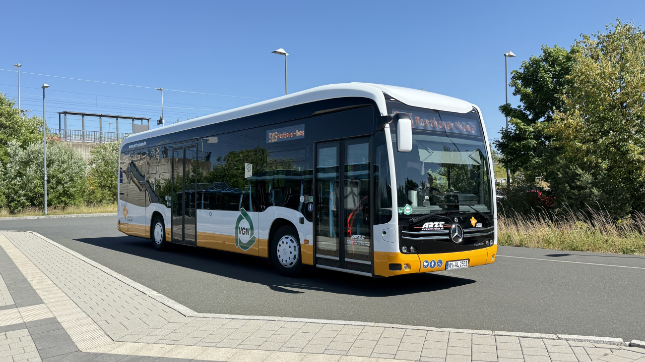 Пирбаум, Mercedes-Benz eCitaro № NM-AL 2551