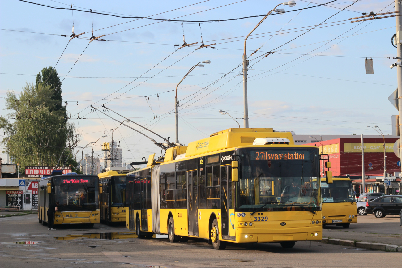 Киев, Богдан Т90117 № 3329
