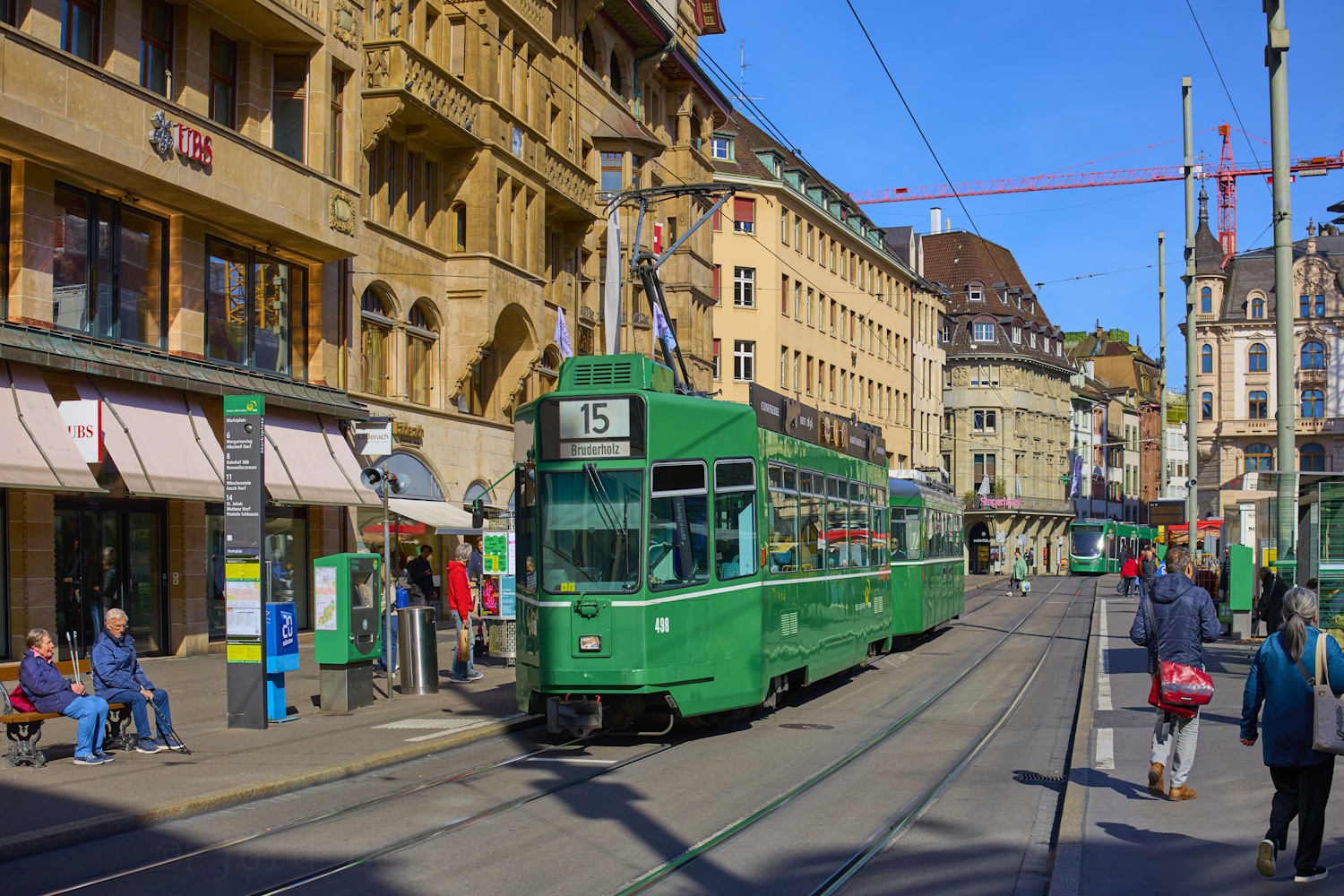 Базель, Schindler/SIG/BBC Be 4/4 № 498