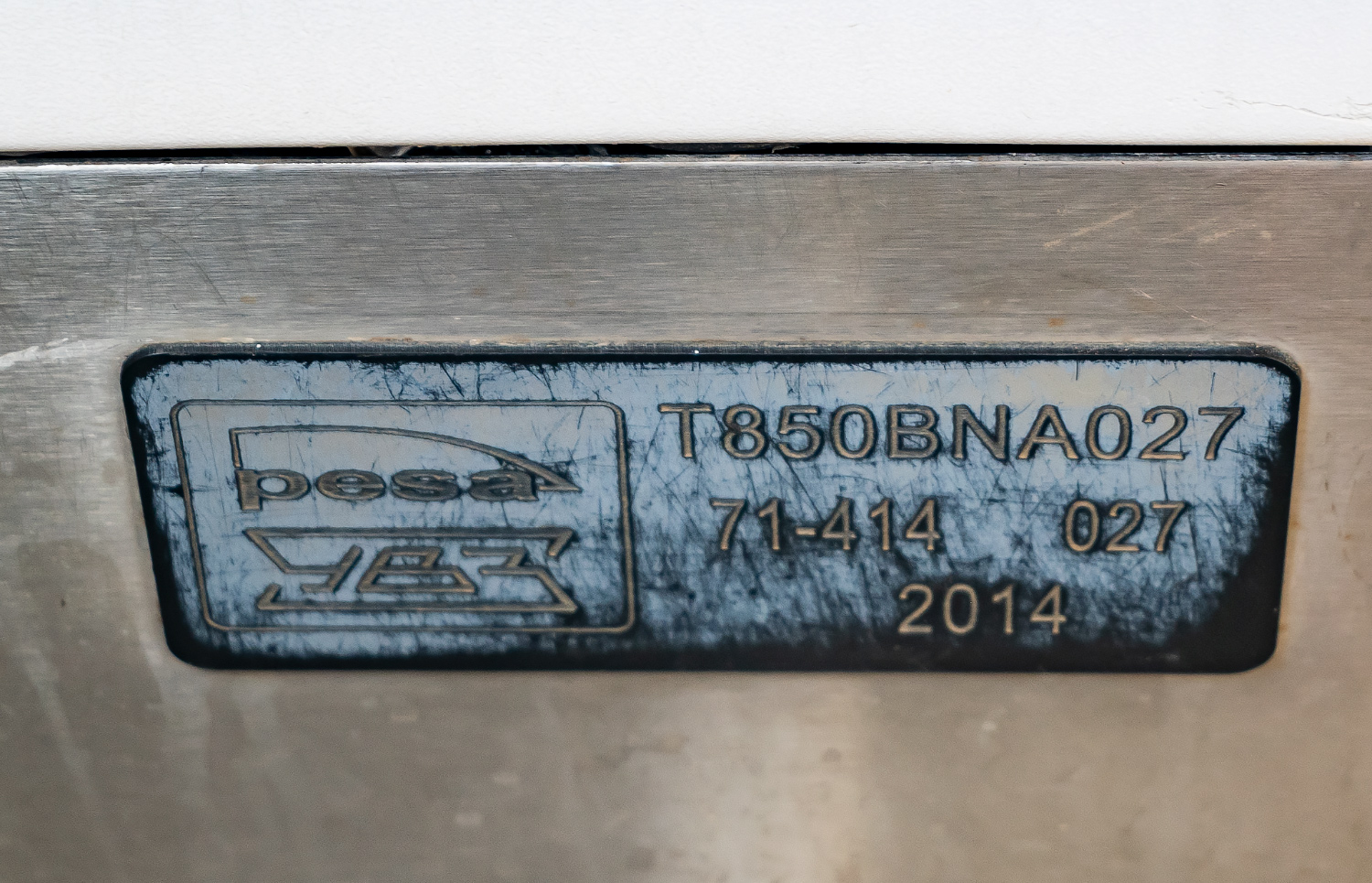 Уфа, 71-414 (Pesa Fokstrot) № 1230; Уфа — Заводские таблички