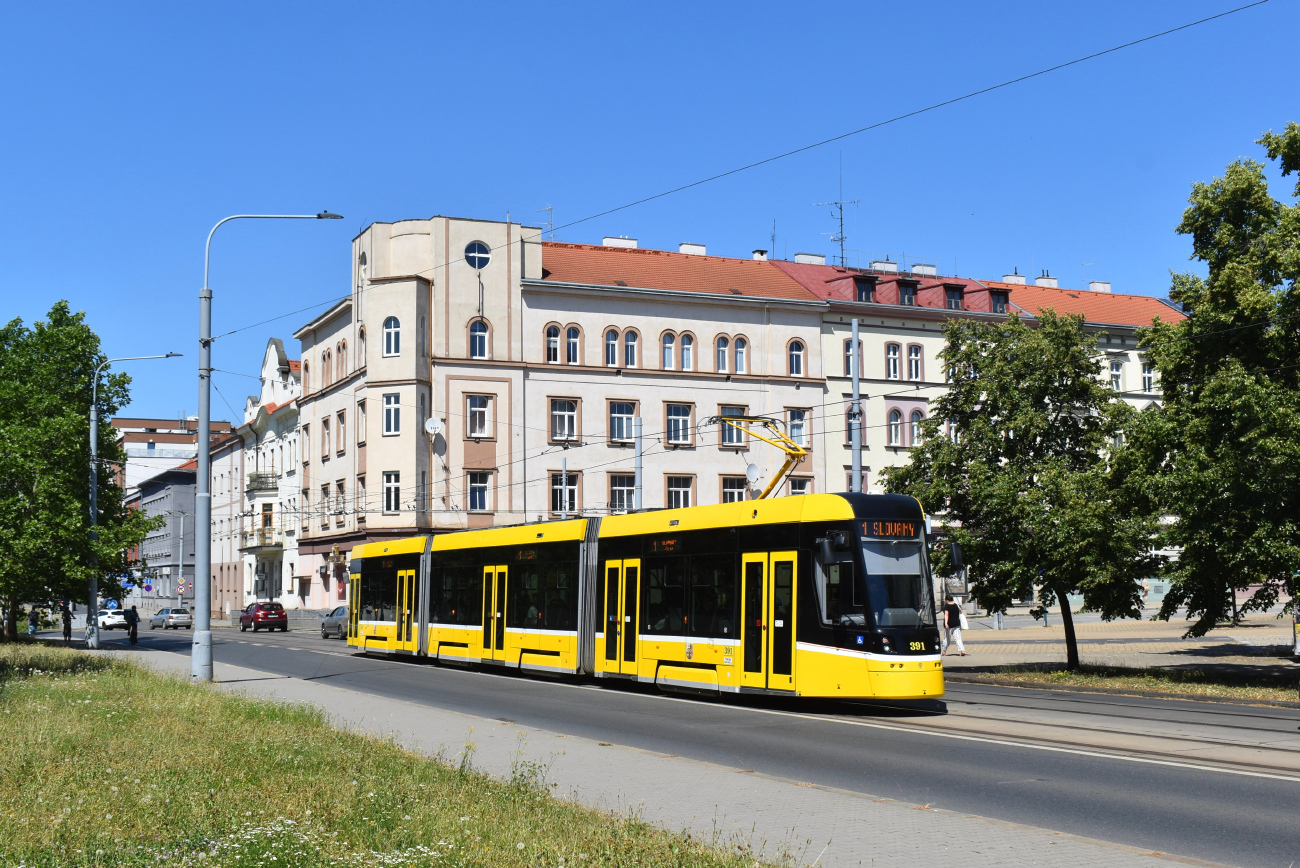 Пльзень, Škoda 40T ForCity Smart № 391