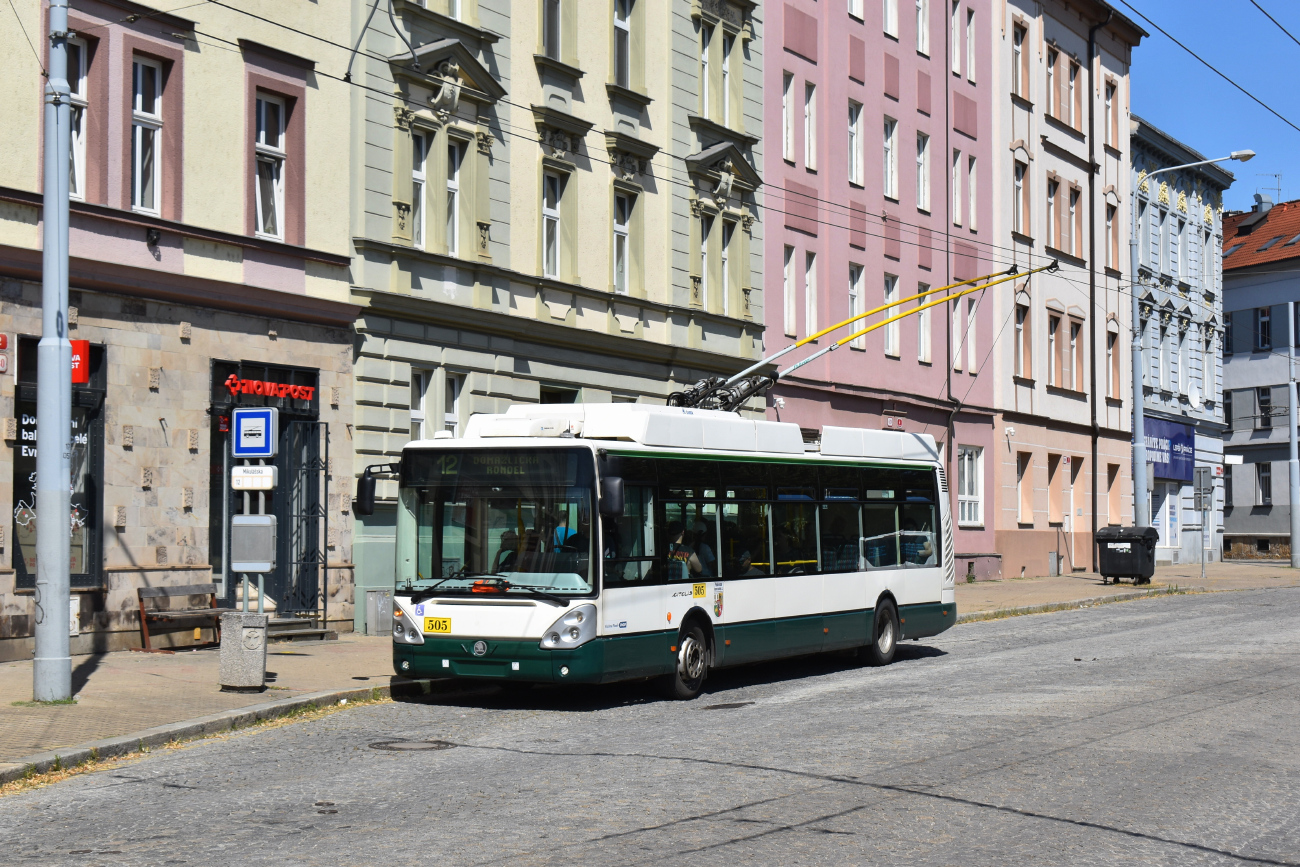 Plzeň, Škoda 24Tr Irisbus Citelis № 505