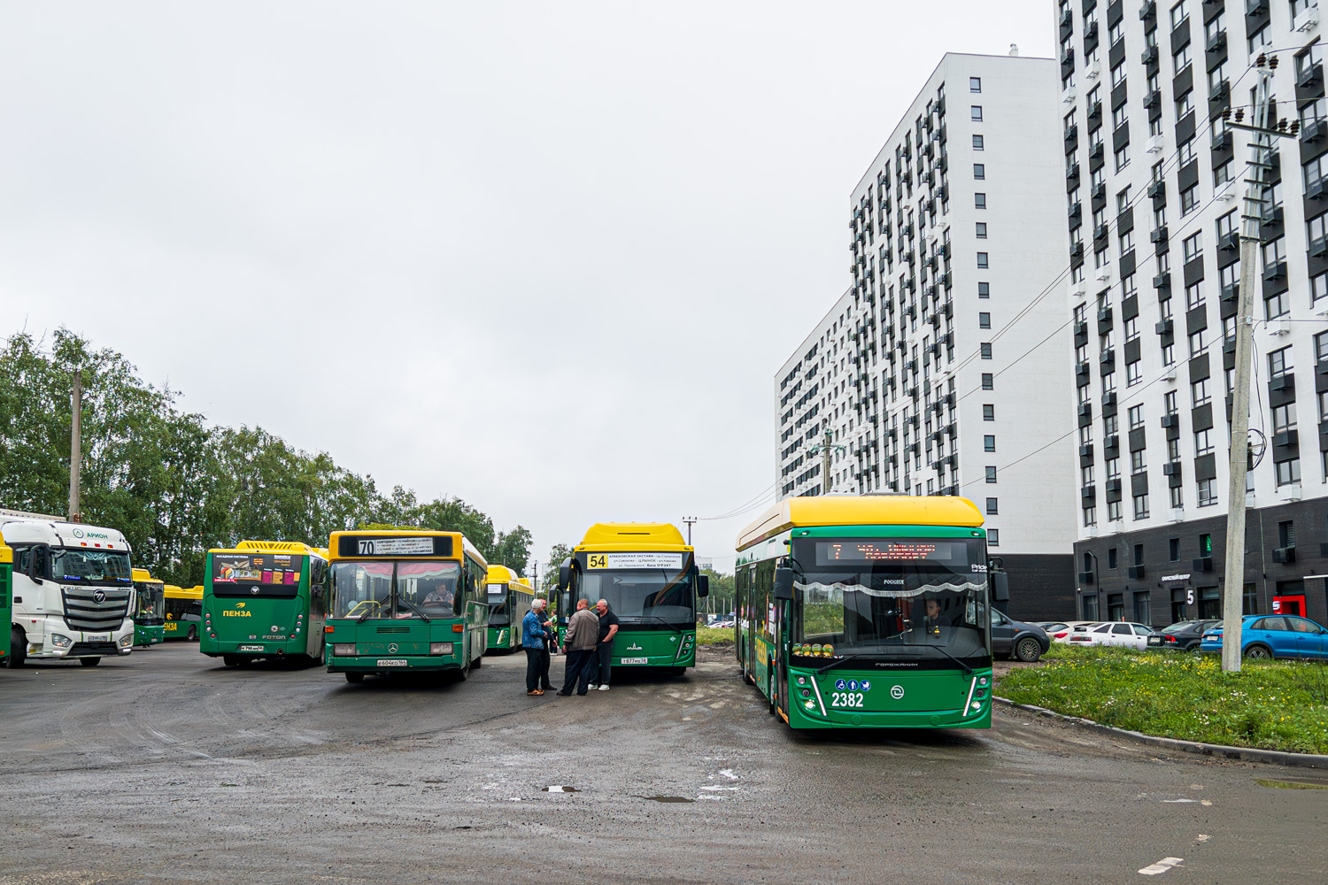 Penza, UTTZ-6241.01 “Gorozhanin” Br. 2382; Penza — Terminal stations and loops