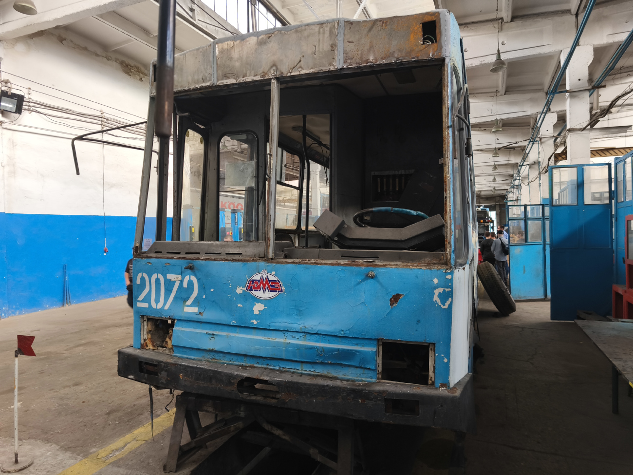 Днепр, ЮМЗ Т1Р (Т2П) № 2072