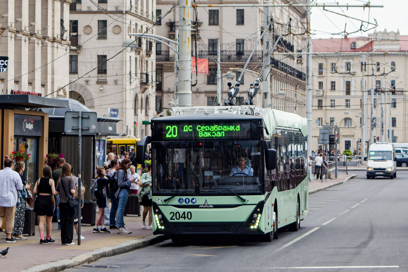 Минск, МАЗ-303Т20 № 2040