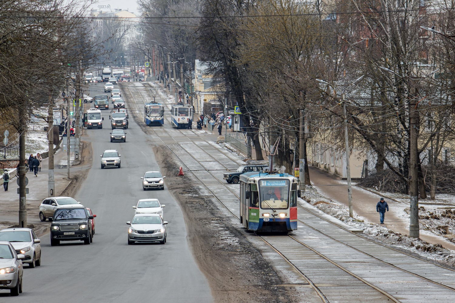 Смоленск, 71-619К № 278; Смоленск — Трамвайные линии, инфраструктура и конечные станции Смоленск, 71-619К № 278; Смоленск — Трамвайные линии, инфраструктура и конечные станции