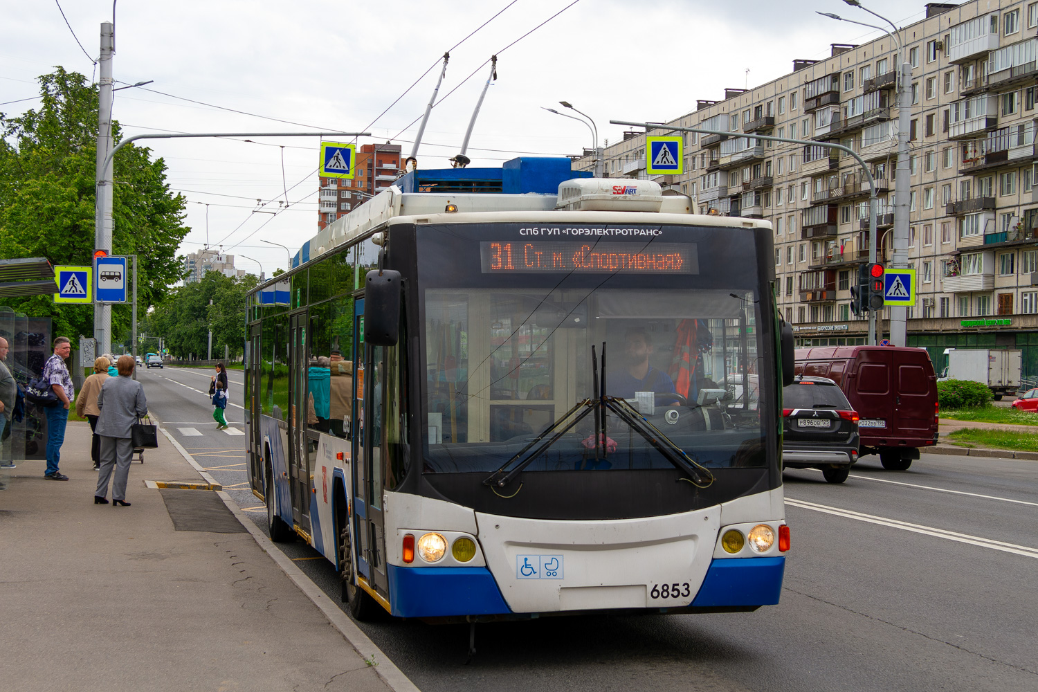 Санкт-Петербург, ВМЗ-5298.01 «Авангард» № 6853