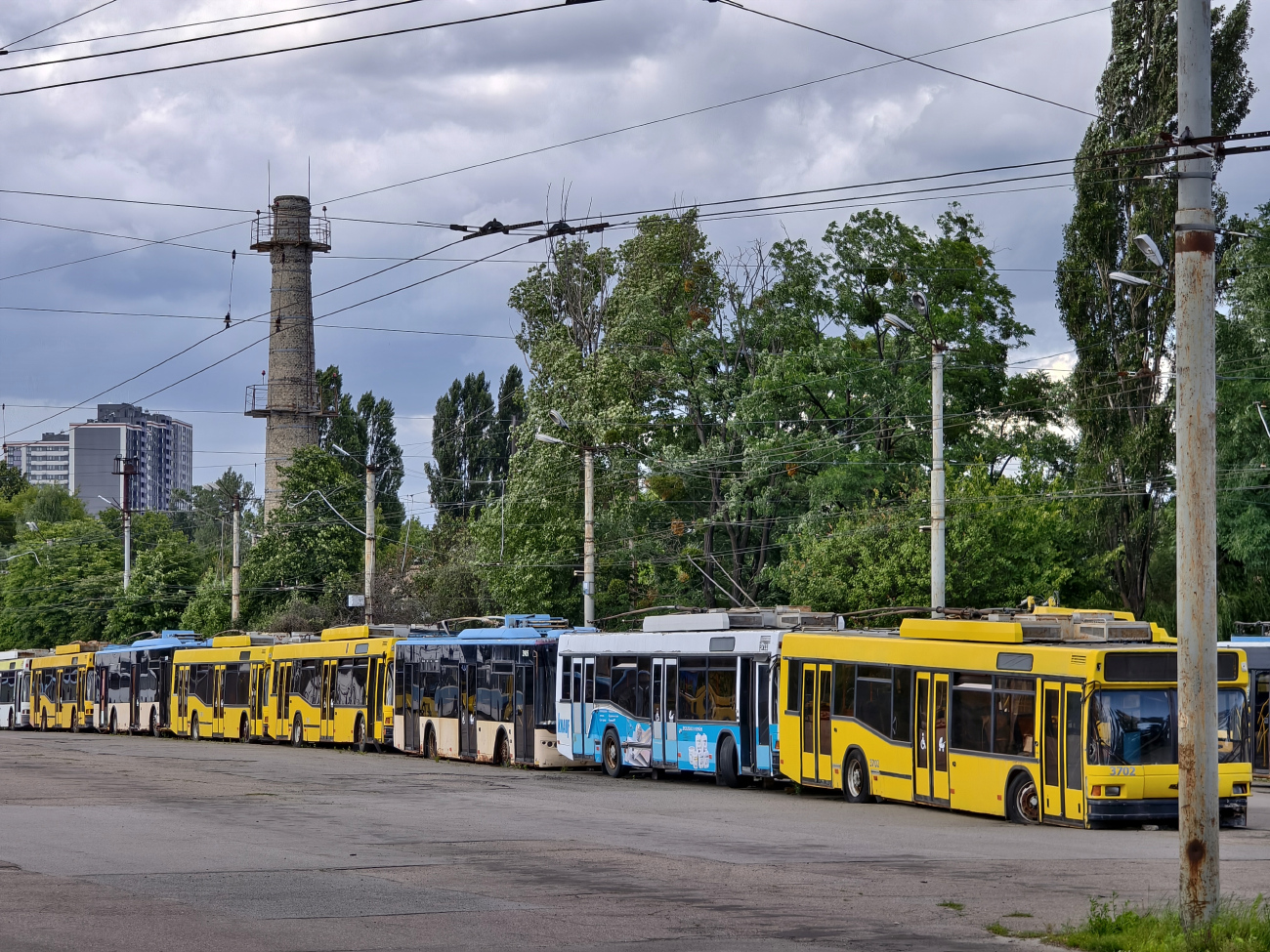 Киев — Троллейбусные депо: 3