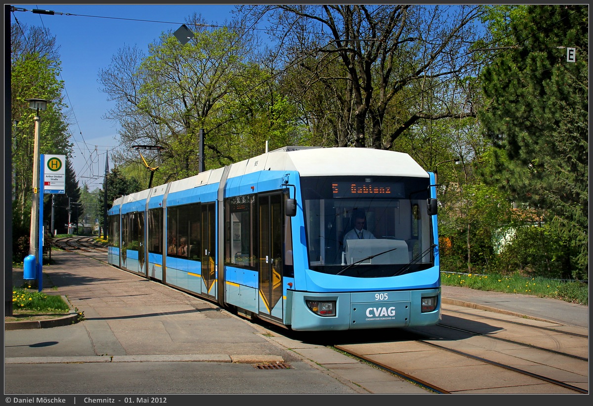 Хемниц, Bombardier 6NGT-LDZ № 905 Хемниц, Bombardier 6NGT-LDZ № 905