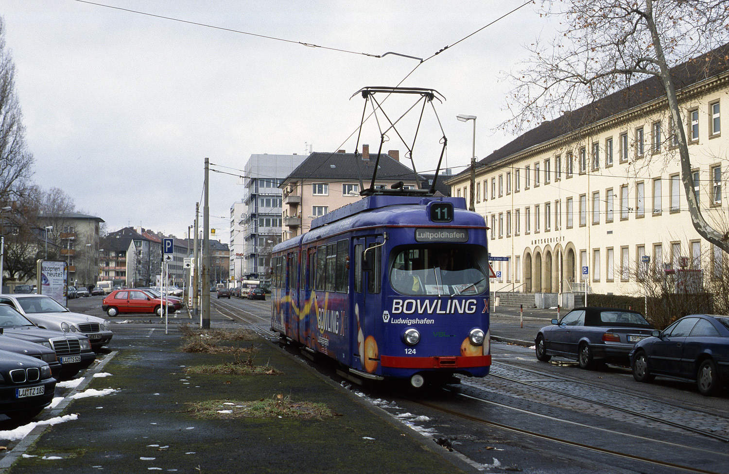 Rhein-Neckar, Duewag GT6 nr. 124