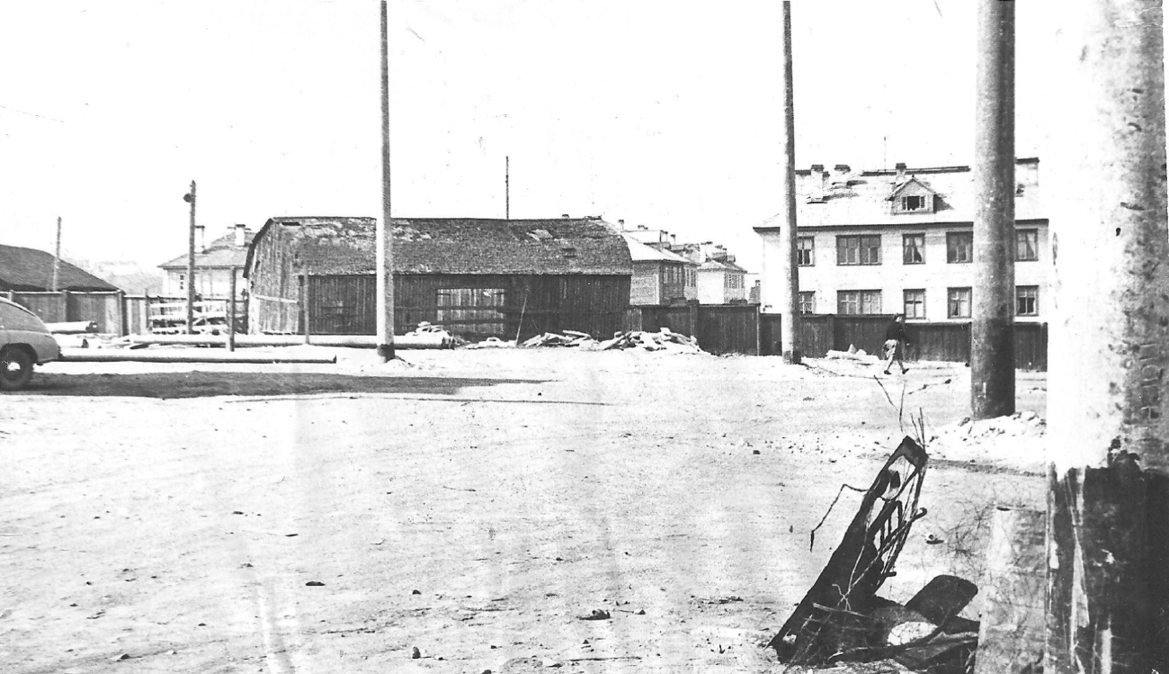 Petrozavodsk — Old photos; Petrozavodsk — Trolleybus depot № 1
