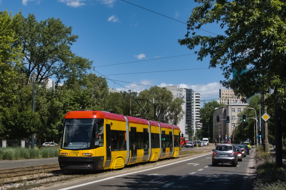 Варшава, PESA Swing 120NaDuo № 3504