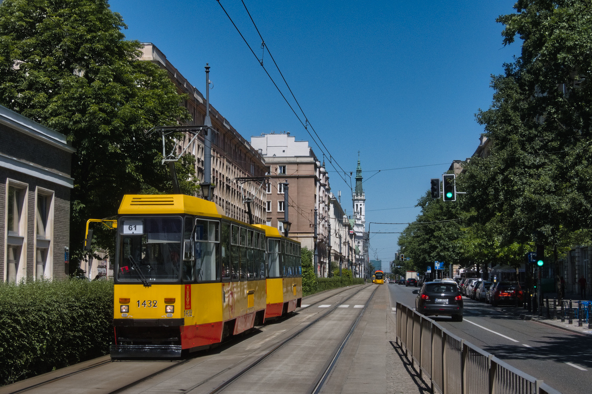 Варшава, Konstal 105Nf № 1432