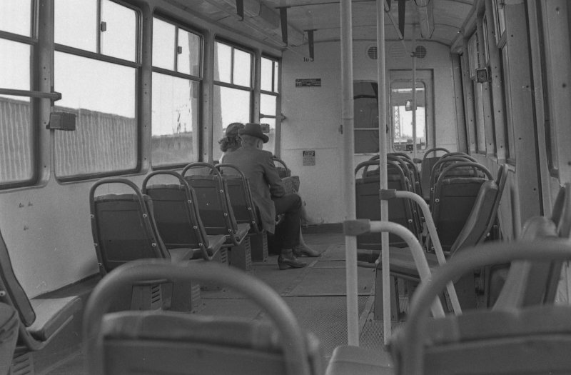 Старый Оскол, 71-605 (КТМ-5М3) № 10; Старый Оскол — Исторические фотографии [1976-2003]; Старый Оскол — Салонные фотографии
