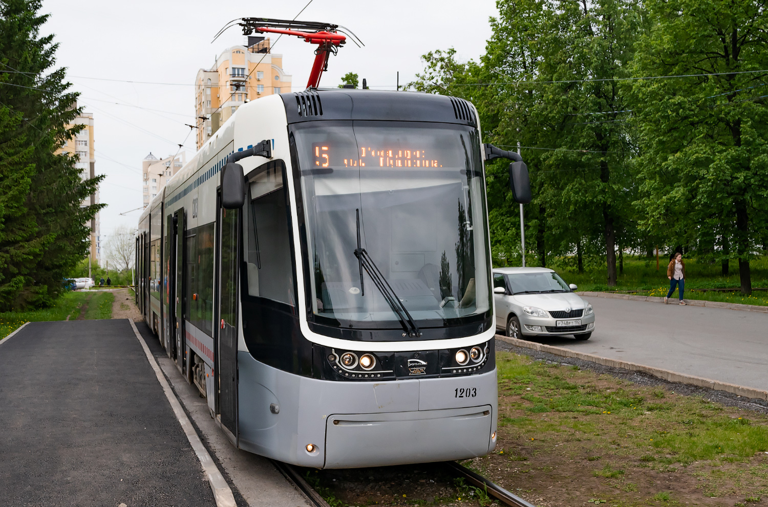 Уфа, 71-414 (Pesa Fokstrot) № 1203
