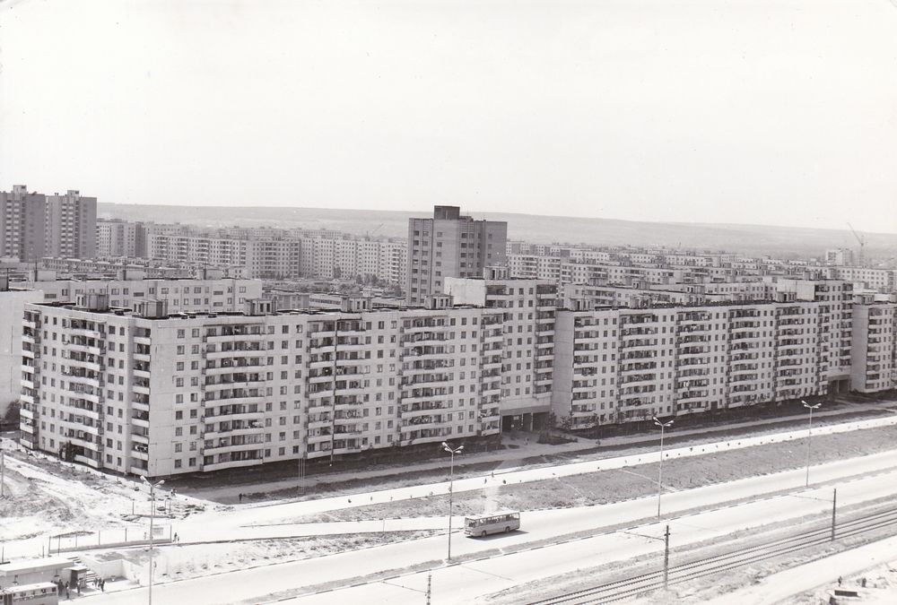 Старый Оскол — Исторические фотографии [1976-2003]; Старый Оскол — Трамвайная сеть и инфраструктура