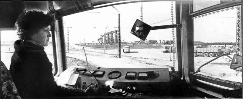 Stary Oskol — High-speed tram in art; Stary Oskol — Retro photos [1976-2003]