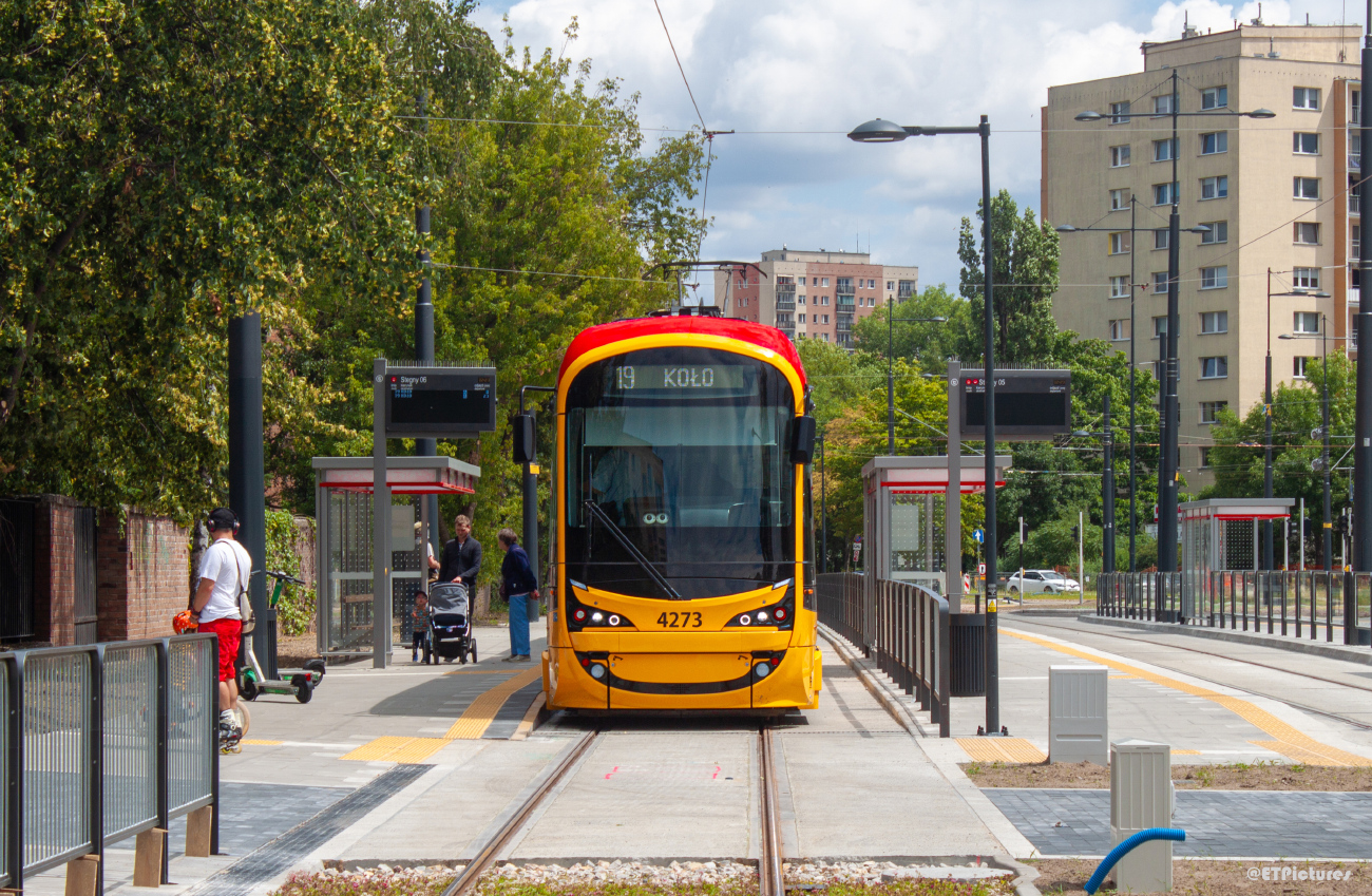 Варшава, Hyundai Rotem 140N № 4273