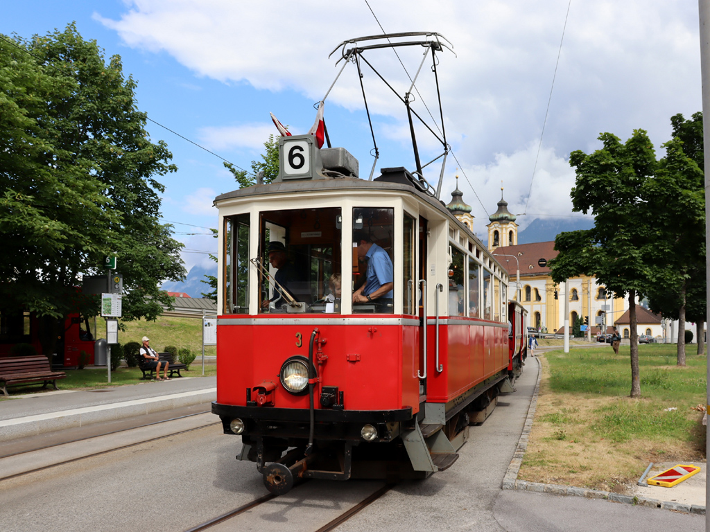 Инсбрук, Четырёхосный моторный Graz № 3; Инсбрук — 125 Jahre Linie 6