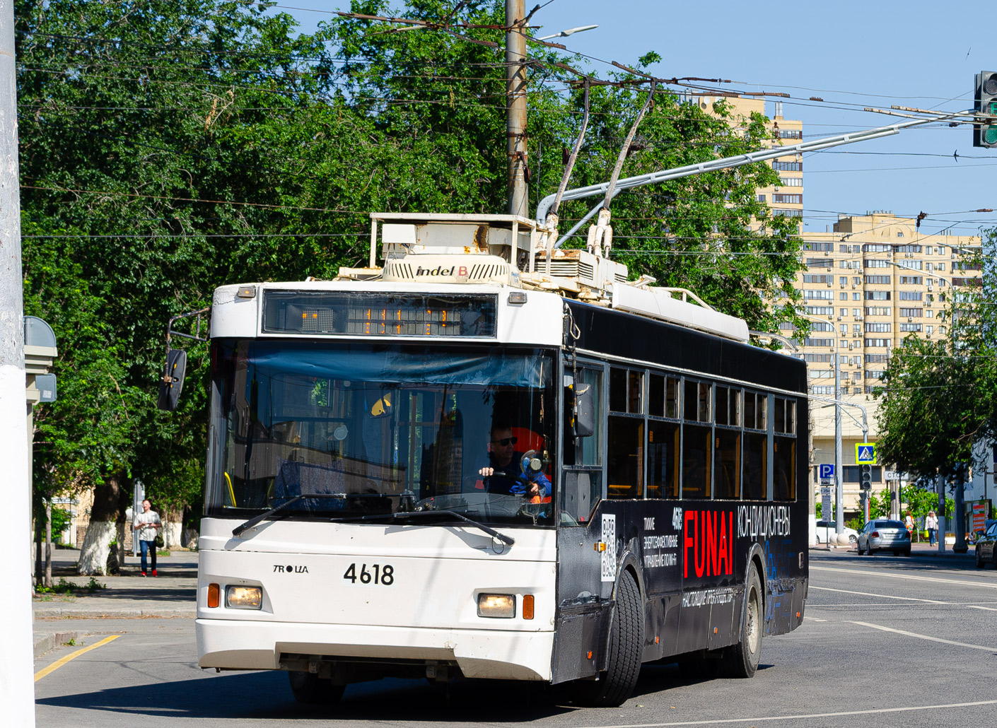 Волгоград, Тролза-5275.03 «Оптима» № 4618