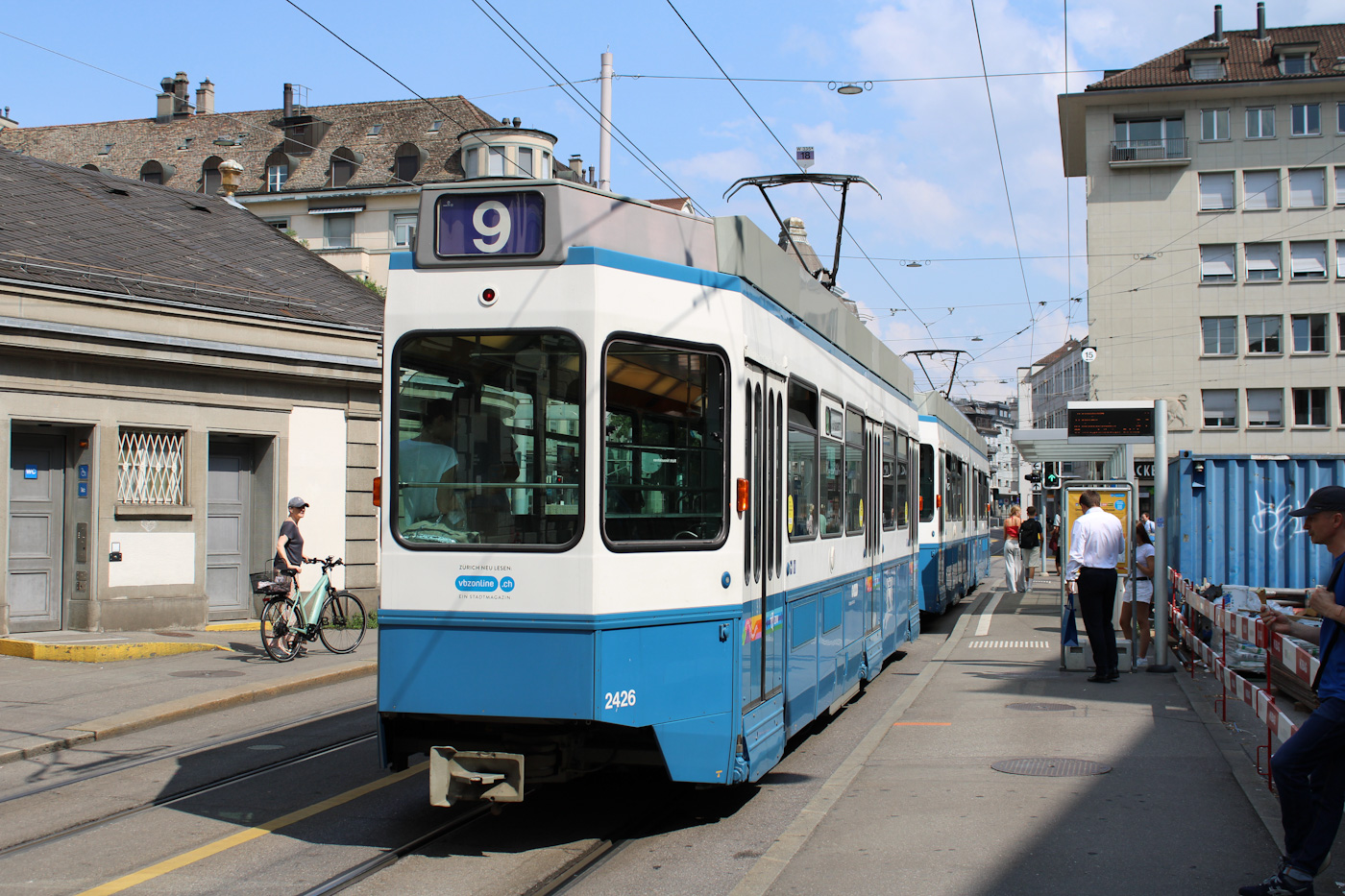Цюрих, SWP/SIG/ABB Be 2/4 "Tram 2000 Pony" № 2426