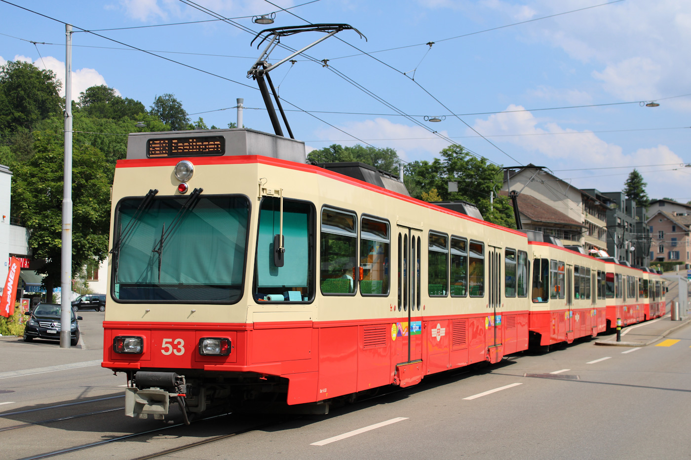 Цюрих, SWP/SIG/ABB Be 4/4 № 53