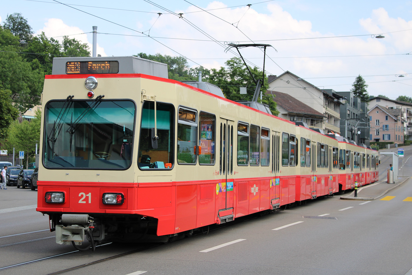 Цюрих, SWS/SWP/MFO Be 8/8 № 21-22